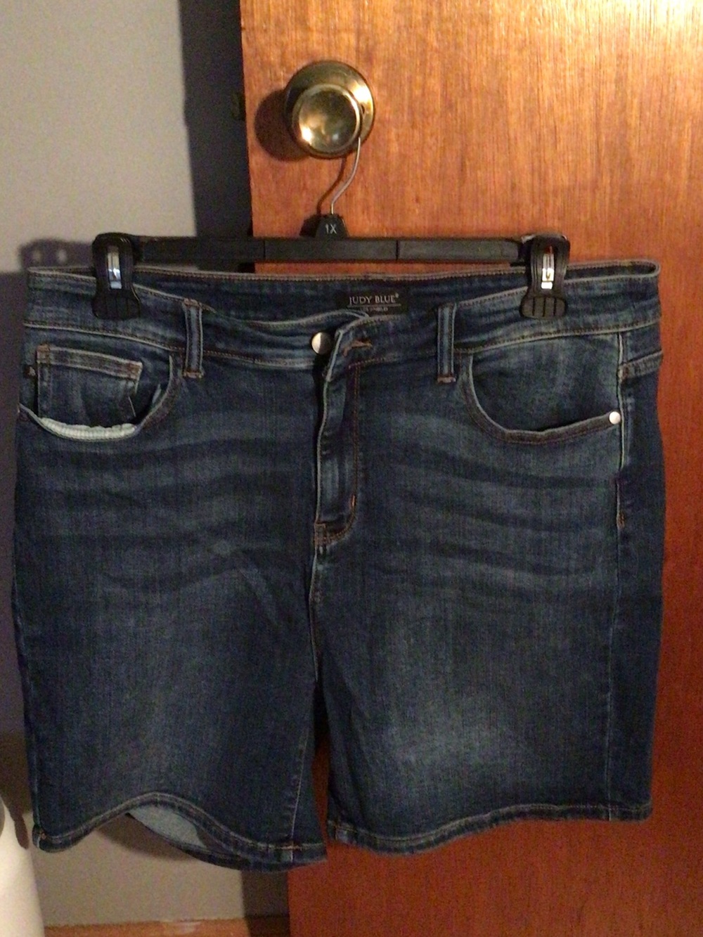 Judy Blue Indigo Relaxed Women's Denim Shorts